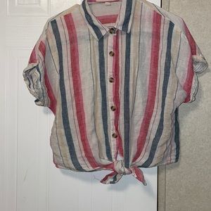 Cropped blouse